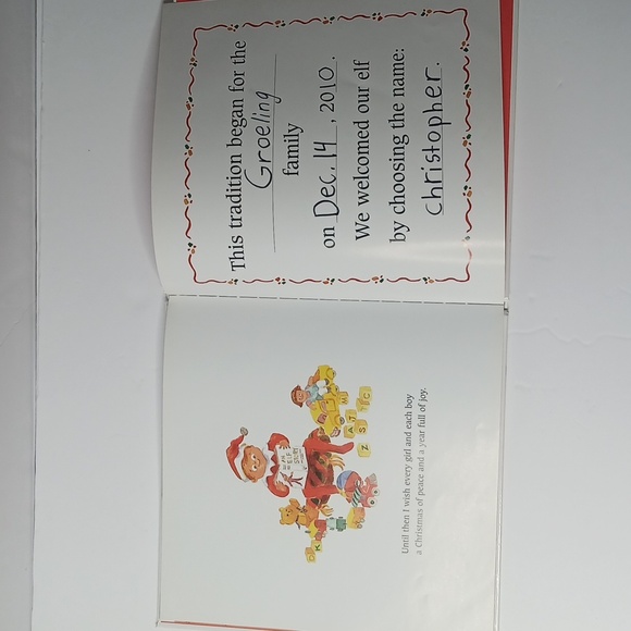 Elf On The Shelf A Christmas Tradition Book - Picture 4 of 5